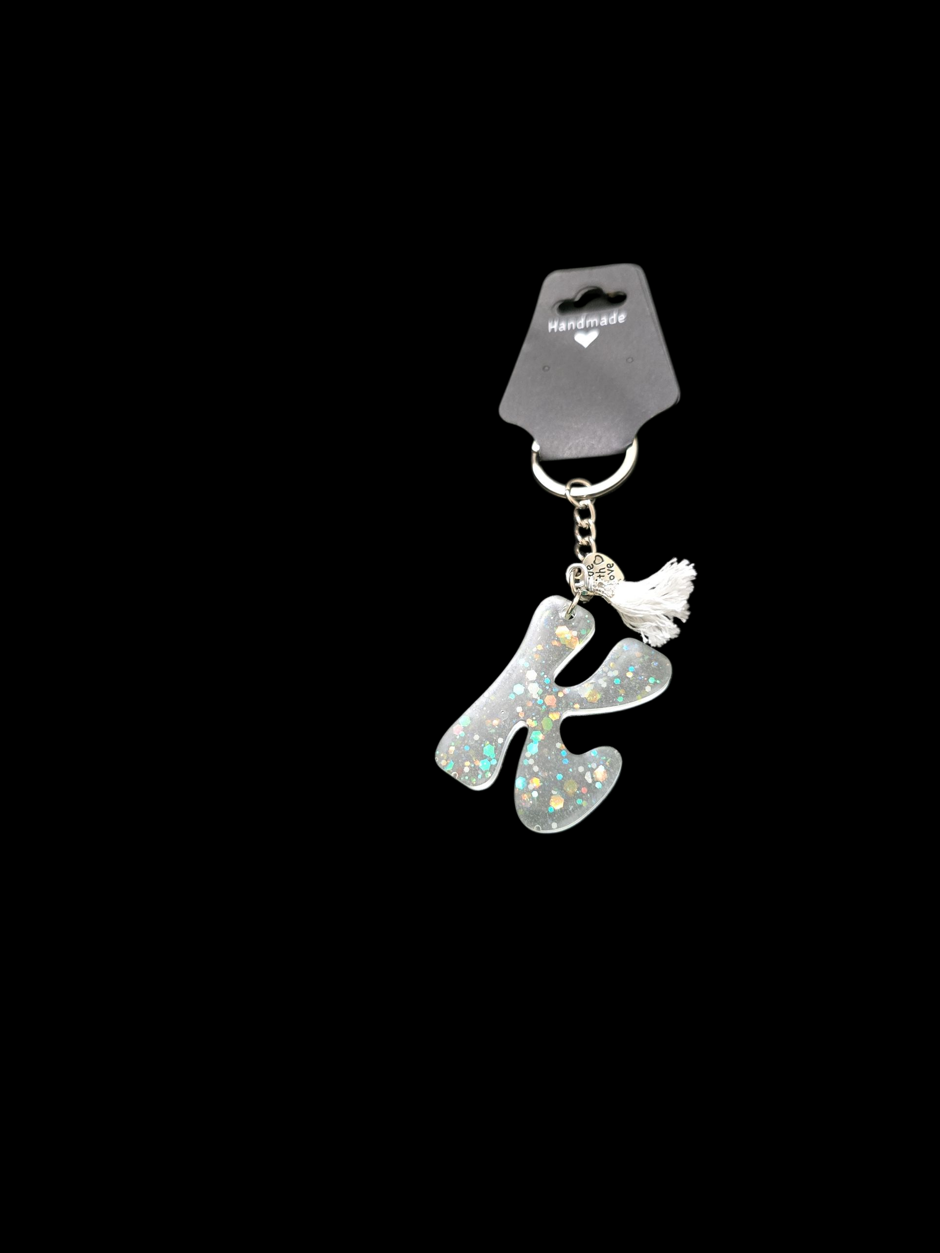 LETTER KEYCHAIN