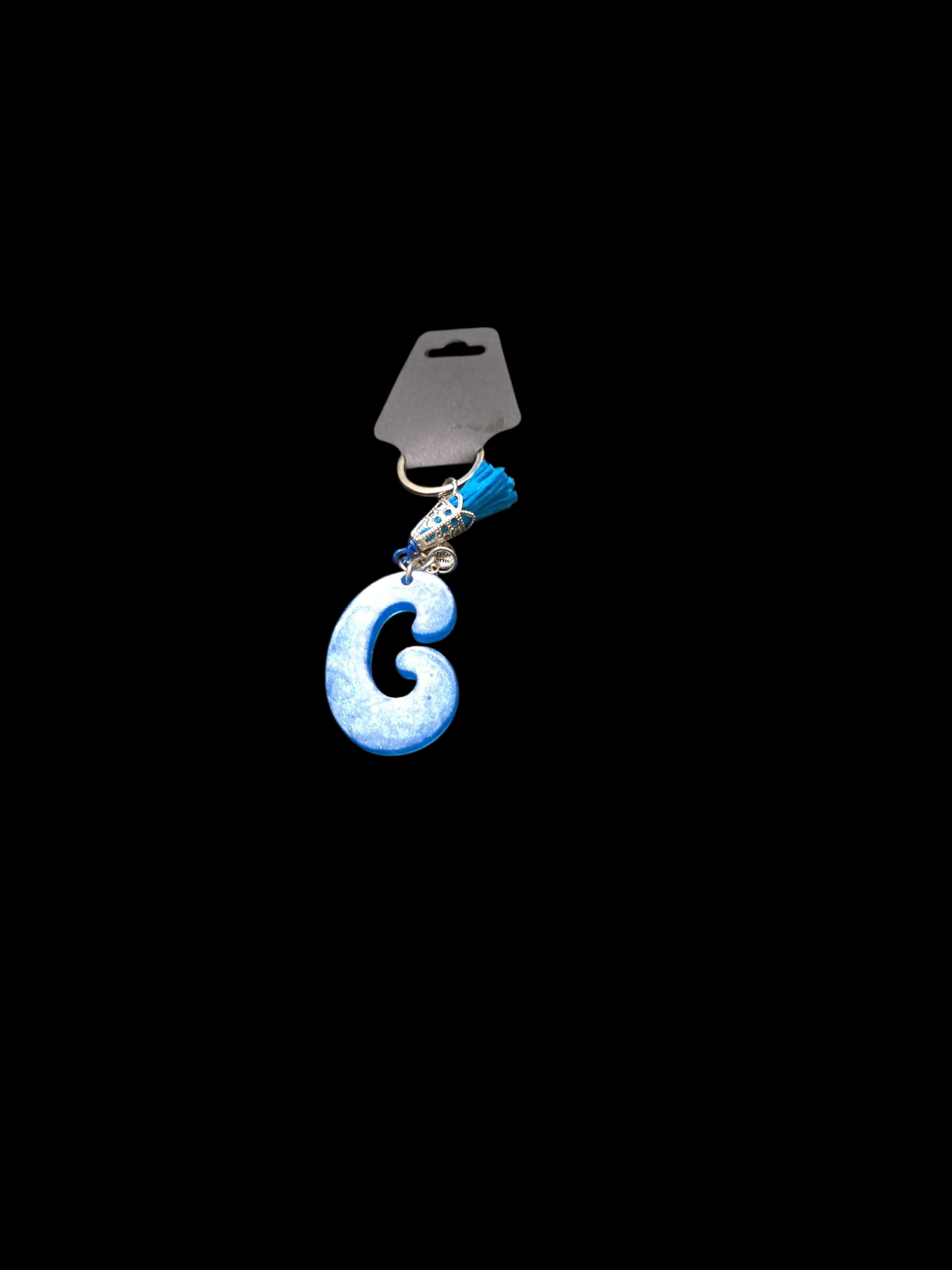 LETTER KEYCHAIN