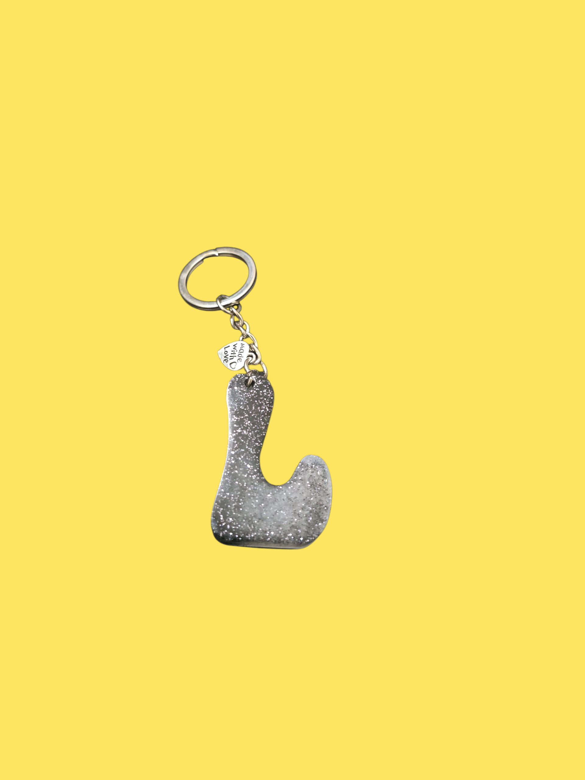 LETTER KEYCHAIN