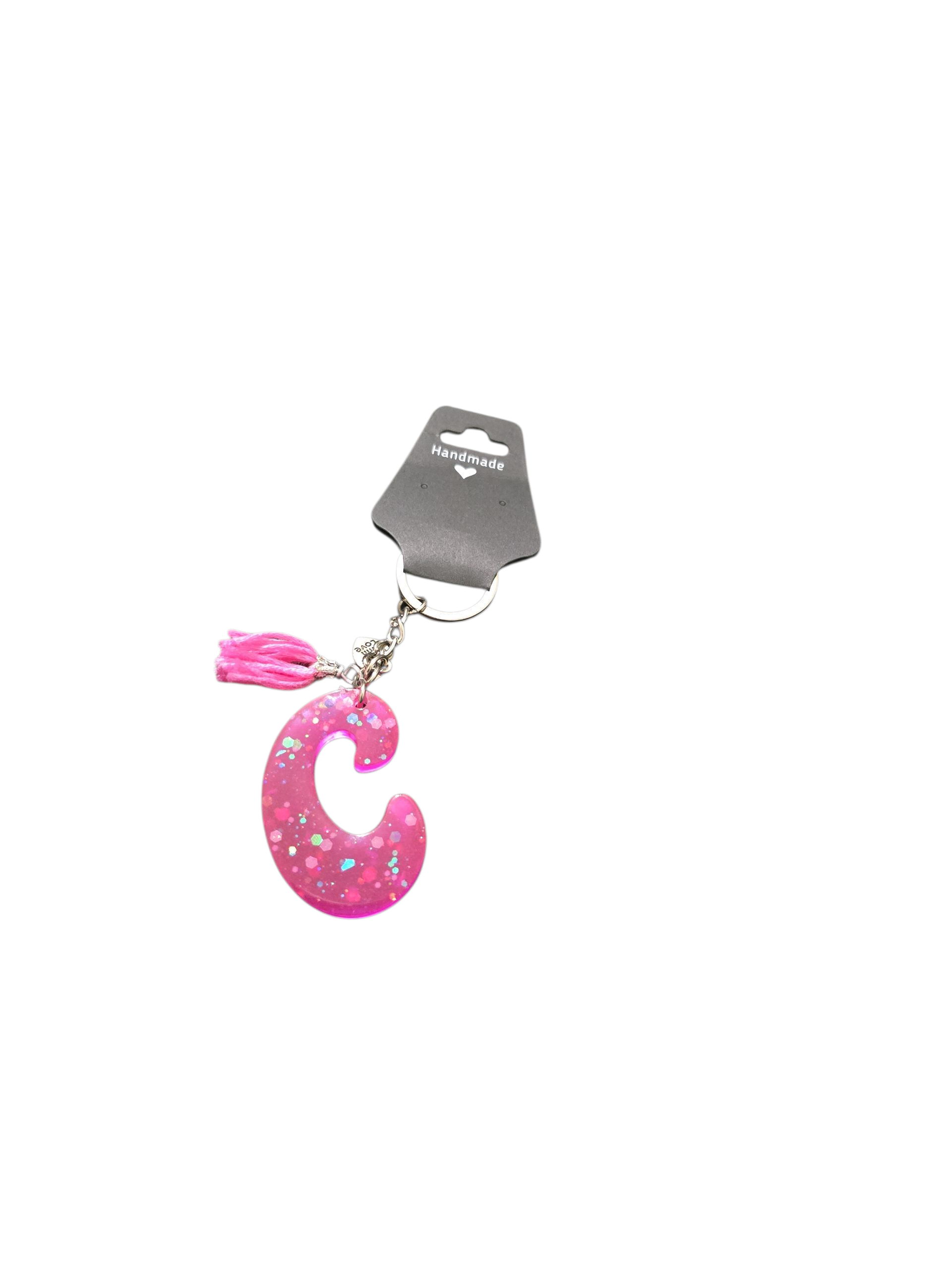 LETTER KEYCHAIN